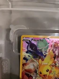 Pokemon Pikachu TCG Full Art Secret Rare Holo Card 160/159 Crown Zenith - Image 2