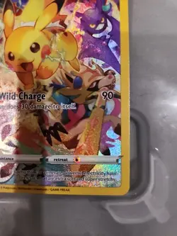 Pokemon Pikachu TCG Full Art Secret Rare Holo Card 160/159 Crown Zenith - Image 4