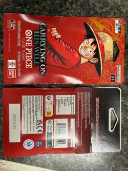 ONE PIECE card gam TCG Booster Box OP13 OP-13 CARRYING ON HIS WILL - ENG English - Image 1