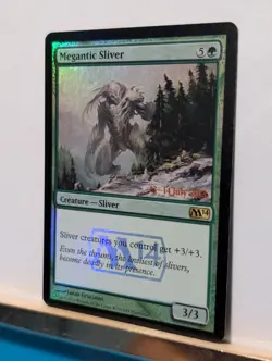 Megantic Sliver Prerelease Cards Foil MTG TCG in MP Condition - Image 3