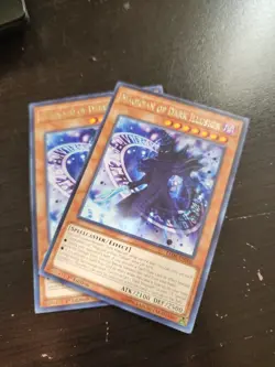 Yu-Gi-Oh! - 2X Magician of Dark Illusion- LED6-EN006 - Rare - 1st Edition y22 - Image 1