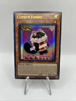 Yu-Gi-Oh! Cupsy Yummy - JUSH-EN016 - Ultra Rare - NEAR MINT! - Image 1