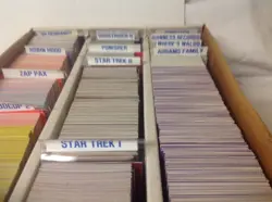 Robocop 2, Star Trek 1&2, Addams Family,Robin Hood + others Trading card box - Image 3