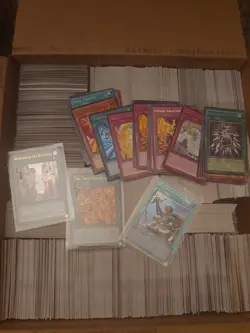 Yugioh 8000 Mixed Card Lot Approx. With Over 800 Holos - Image 1