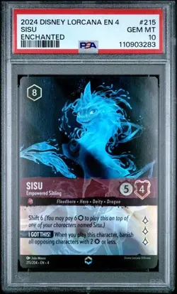 Sisu - Empowered Sibling (Enchanted) (215/204) Ursula's Return PSA 10 [ - Image 1