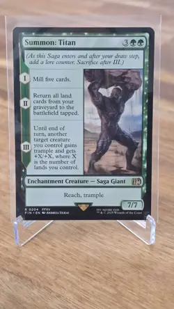 Summon: Titan - FIN 0204 NM - MTG Magic - Image 1