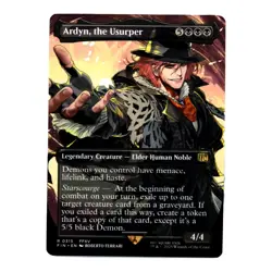 Ardyn, the Usurper #0315 Rare Borderless MTG 2025 FINAL FANTASY (FIN) - Image 1