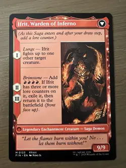 Clive, Ifrit's Dominant 0133, Final Fantasy, FIN Magic The Gathering - Image 2