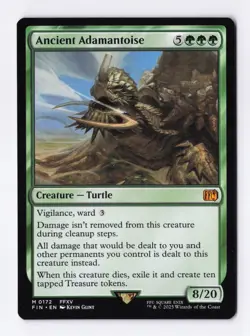 Ancient Adamantoise 0172 (M) MTG Final Fantasy (FIN) (EN) - Image 1