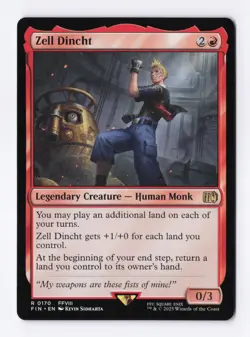Zell Dincht 0170 (R) MTG Final Fantasy (FIN) (EN) - Image 1
