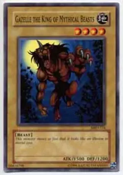 Gazelle the King of Mythical Beasts - MRD-124 - Common - Unlimited Edition DMG Y - Image 1