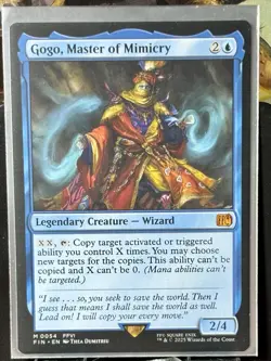 Gogo, Master of Mimicry - Reg - MTG - Final Fantasy - FIN - 0054 - MYTHIC ~ NM - Image 2
