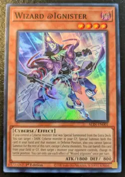 Wizard @Ignister ALIN-EN001 1st Edition Super Rare Alliance Insight Yu-Gi-Oh! - Image 1