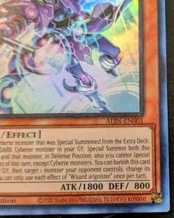 Wizard @Ignister ALIN-EN001 1st Edition Super Rare Alliance Insight Yu-Gi-Oh! - Image 5