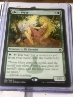 MTG - Elvish Piper - Masters 25 - NM - Rare - Green - Magic the Gathering - Image 1