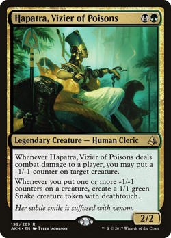 Hapatra, Vizier of Poisons MTG EDH Commander Deck | Magic the Gathering - Image 3