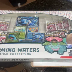 POKEMON BLOOMING WATERS 151 PREMIUM COLLECTION SEALED BLASTOISE VENUSAUR - Image 1