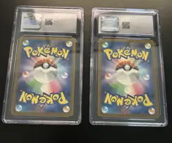 Pokemon Graded Slabs - 151 (SVa2) - Alakazam Ex 065 & Ninetales Ex 038 CGC 10 - Image 2
