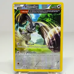 Pokemon TCG Bunnelby 121/160 Primal Clash Full Art Reverse Holo 2015 - Image 1