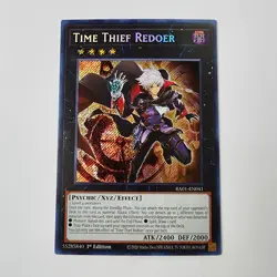 Time Thief Redoer - Secret Rare - RA01-EN041 - NM - 1st ed - Yugioh - Image 1