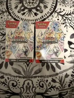 Pokemon Lot - x2 Prismatic Evolutions Booster Bundle - NEW SEALED - SHIPS FAST - Image 1