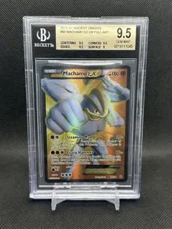 Pokemon XY Ancient Origins Full Art Machamp EX 90/98 BGS 9.5 POP 2!! - Image 1