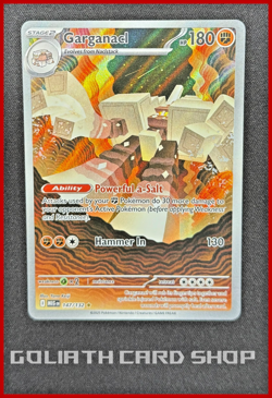 Garganacl 147/132 Illustration Rare - Me01: Mega Evolution Base set Pokemon TCG - Image 1
