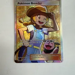 NM! Pokemon TCG Pokemon Breeder Shining Legends 73/73 Holo Full Art Ultra - Image 3