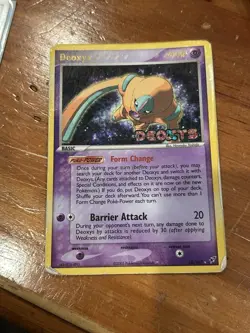 Deoxys Holo Stamped 18/107 - EX Deoxys - DMG HP - Promo or Prerelease Pokemon - Image 1