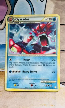 Pokemon TCG - Gyarados 123/123 Holo Secret - Heart Gold & Soul Silver Base 2010 - Image 1