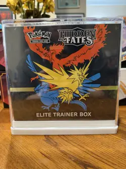 Pokemon Hidden Fates Elite Trainer Box ETB (BRAND NEW SEALED) with Acrylic Case 820650804731 - Image 1