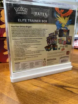 Pokemon Hidden Fates Elite Trainer Box ETB (BRAND NEW SEALED) with Acrylic Case 820650804731 - Image 2