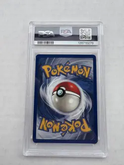 1999 POKEMON BASE SET UNLIMITED YELLOW CHEEKS #58 PIKACHU PSA 8 - Image 2