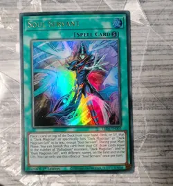 YU-GI-OH! Soul Servant - LED6-EN003 - Ultra Rare - Unlimited Edition Near Mint - Image 3