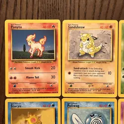 Pokemon Base Set Lot Of 8 Cards (1999) NM - Image 3