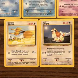 Pokemon Base Set Lot Of 8 Cards (1999) NM - Image 5