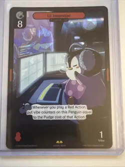 Vibes TCG Lil Insomniac * ARCTIC FOIL * - Legend of the Lils Card # 14 - Image 2