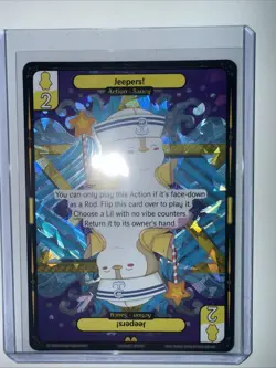 Vibes TCG Jeepers! * ARCTIC FOIL * - Legend of the Lils Card # 47 - Image 1