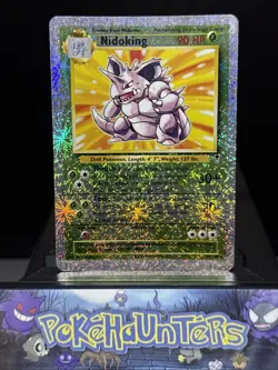 Pokemon Card Nidoking 31/110 Reverse Holo Legendary Collection Set WOTC LP - Image 1
