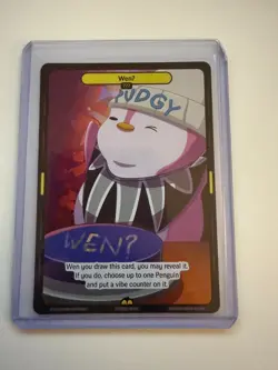 Vibes TCG WenU * ARCTIC FOIL * - Legend of the Lils Card # 48 - Image 2