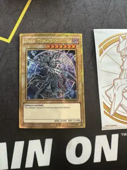 Yu-Gi-Oh Dark Magician Gold Secret Rare MVP1-ENGV3 Limited Edition 117💎NM💎 - Image 1