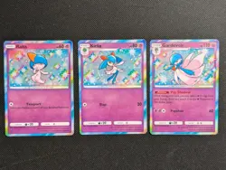 Fan Art: Ralts Kirlia Gardevoir Shiny Holo - Pokemon TCG Pocket Custom Cards - Image 1