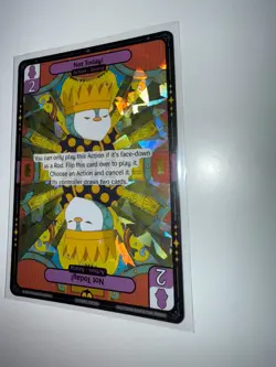 Vibes TCG Not Today! * ARCTIC FOIL * - Legend of the Lils Card # 120 - Image 2