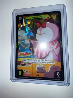 Vibes TCG Miss Tweeny ARCTIC FOIL - Legend of the Lils Card # 62 - Image 2