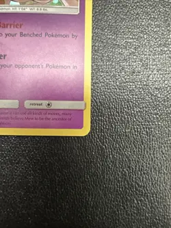 Pokemon Mew TCG Black Star Promo SM215 Holo Card NM Condition - Image 3