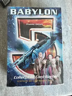 Babylon 5 Collectible Card Game Premier Edition 60 Card Starter Deck | SEALED - Image 1