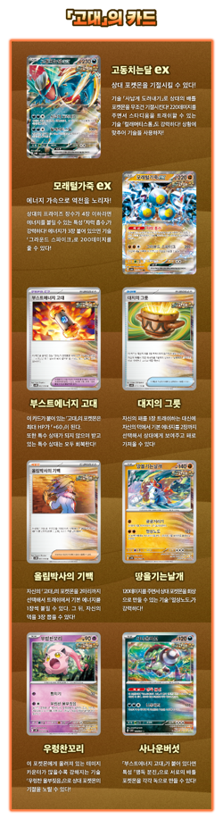 Pokemon Card Ancient Roar sv4K NEW SEALED Korean Booster Pack.. - Image 4
