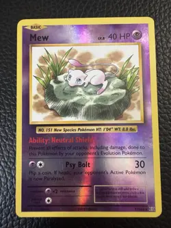 Pokemon Mew TCG 2016 XY Evolutions Reverse Holo Rare Card 53/108 - Image 1