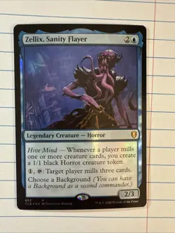 Zellix, Sanity Flayer Commander Legends: Battle for Baldur's Gate Foil - Image 1