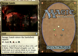 Magic the Gathering -MTG-Savage Lands - Image 1